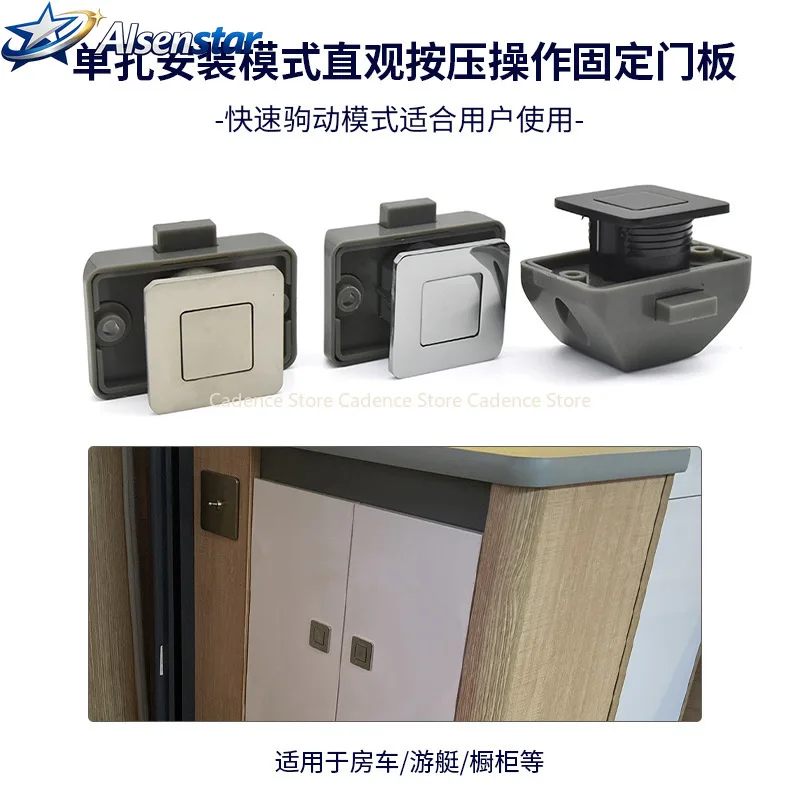 Camper Car Push Lock Diameter 16/26mm RV Caravan Boat Motor Home Cabinet Drawer Latch Button Locks For Furniture Hardware
Camper Car Push Lock Diameter 16/26mm RV Caravan Boat Motor Home Cabinet Drawer Latch Button Locks For Furniture Hardware