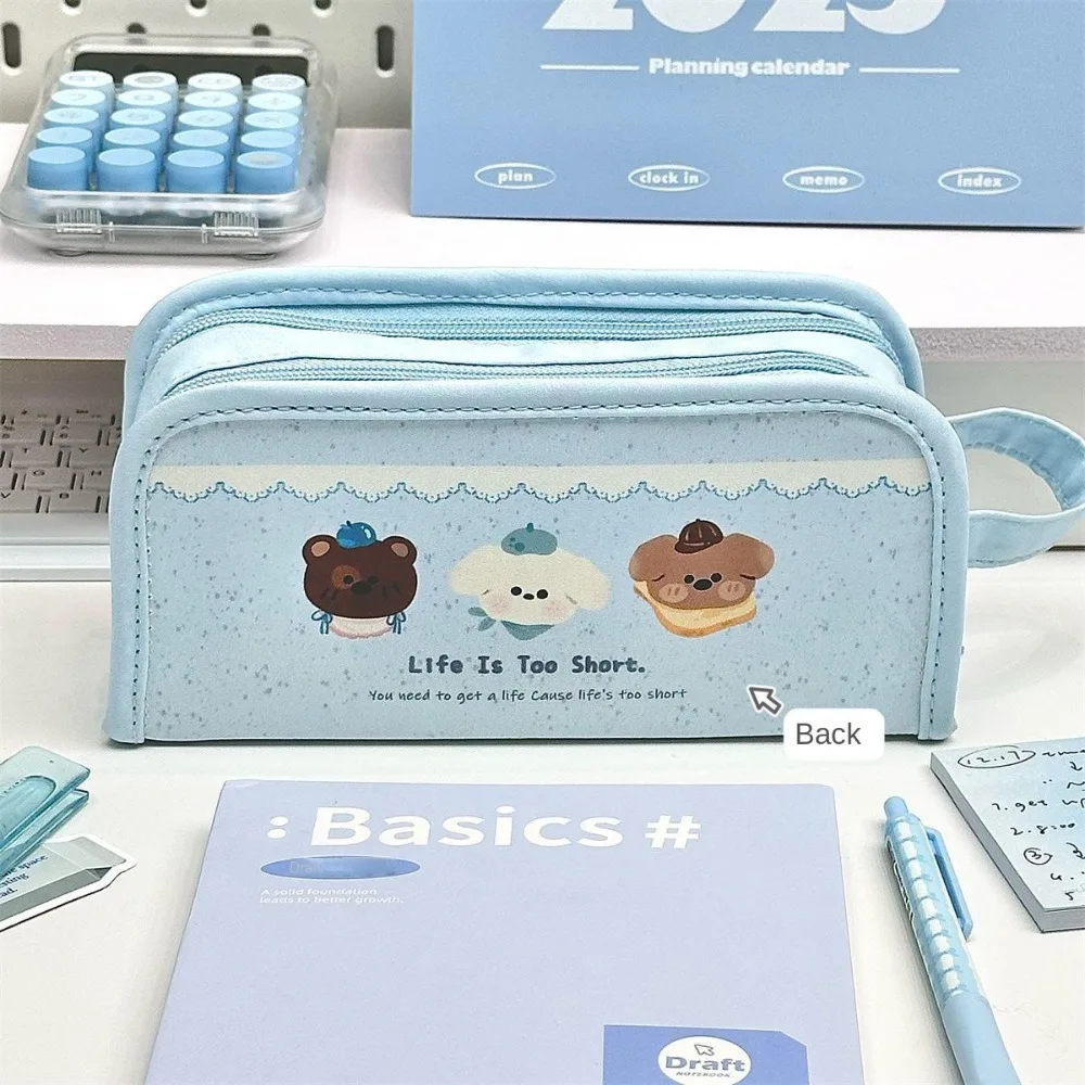 New Large Capacity Pen Boxes High Value Cloth Pencil Case Bag Multifunctional Cartoon Pen Case
New Large Capacity Pen Boxes High Value Cloth Pencil Case Bag Multifunctional Cartoon Pen Case