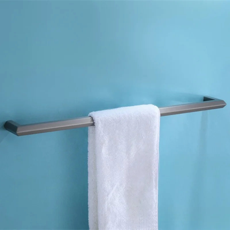 304 Stainless Steel Towel Bar Wall Mounted Single Rod Towel Rack Gray Towel Bars Bathroom Hardware Set
304 Stainless Steel Towel Bar Wall Mounted Single Rod Towel Rack Gray Towel Bars Bathroom Hardware Set
