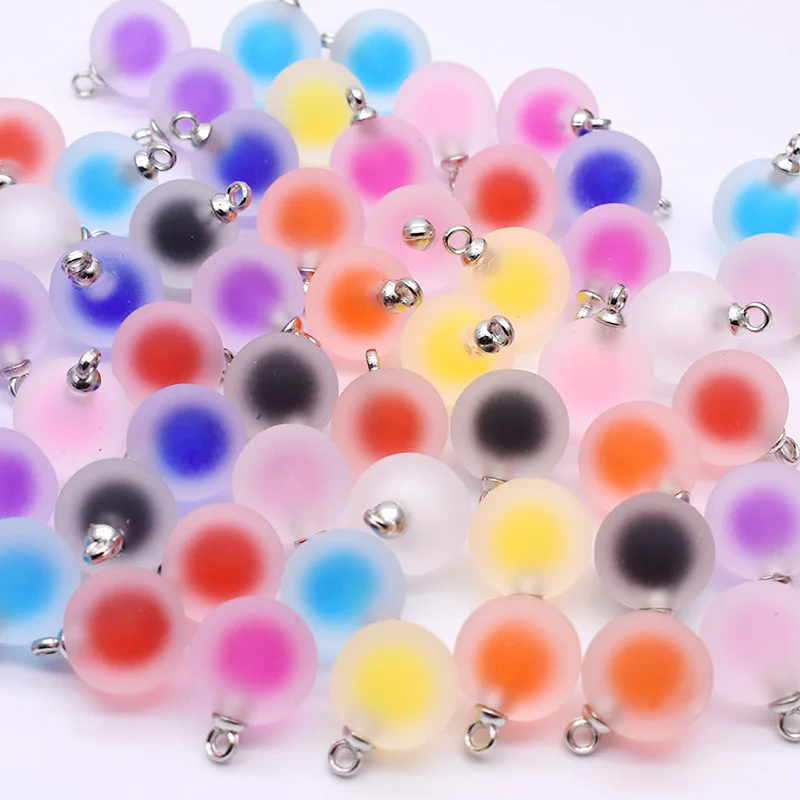 10pcs 16mm Rubber Matte Round Beads Acrylic Charms for Jewelry Making DIY Pendant Handmade Accessories Necklace Earring
10pcs 16mm Rubber Matte Round Beads Acrylic Charms for Jewelry Making DIY Pendant Handmade Accessories Necklace Earring
