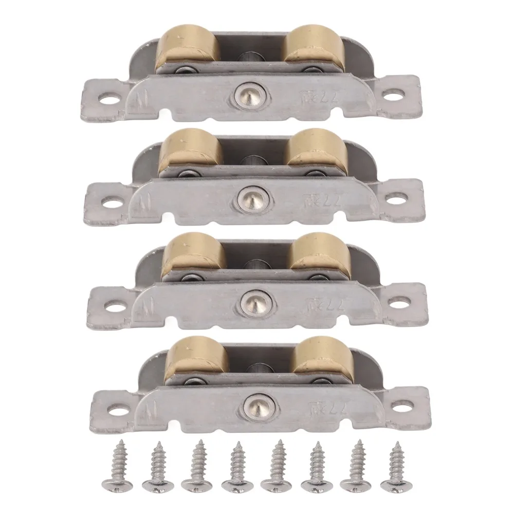 4 шт. оконные ролики из нержавеющей стали, медные шариковые колеса с винтами, раздвижной ролик в сборе, сверхмощный
4 шт. оконные ролики из нержавеющей стали, медные шариковые колеса с винтами, раздвижной ролик в сборе, сверхмощный