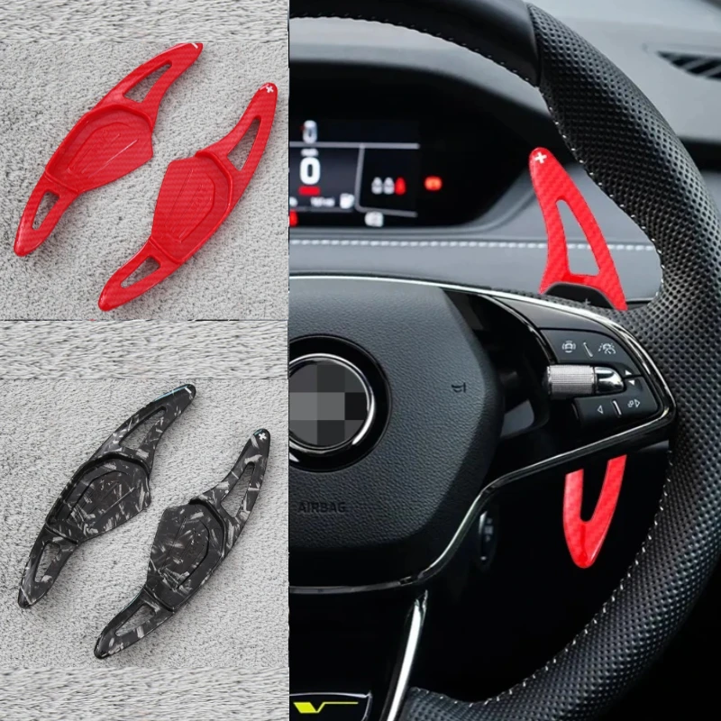 For Skoda 2020 Octavia A8 MK4 ENYAQ IV RS VRS 2021 2022 Car Steering Wheel Shifter Paddle Extension DSG Sticker Styling
For Skoda 2020 Octavia A8 MK4 ENYAQ IV RS VRS 2021 2022 Car Steering Wheel Shifter Paddle Extension DSG Sticker Styling