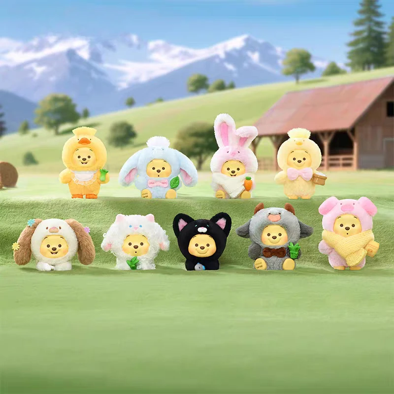 Disney Winnie the Pooh Farm Animal Blind Box, Happy Barn Series Plush Keychain , Cute Stuffed Toy Collectible Gift
Disney Winnie the Pooh Farm Animal Blind Box, Happy Barn Series Plush Keychain , Cute Stuffed Toy Collectible Gift