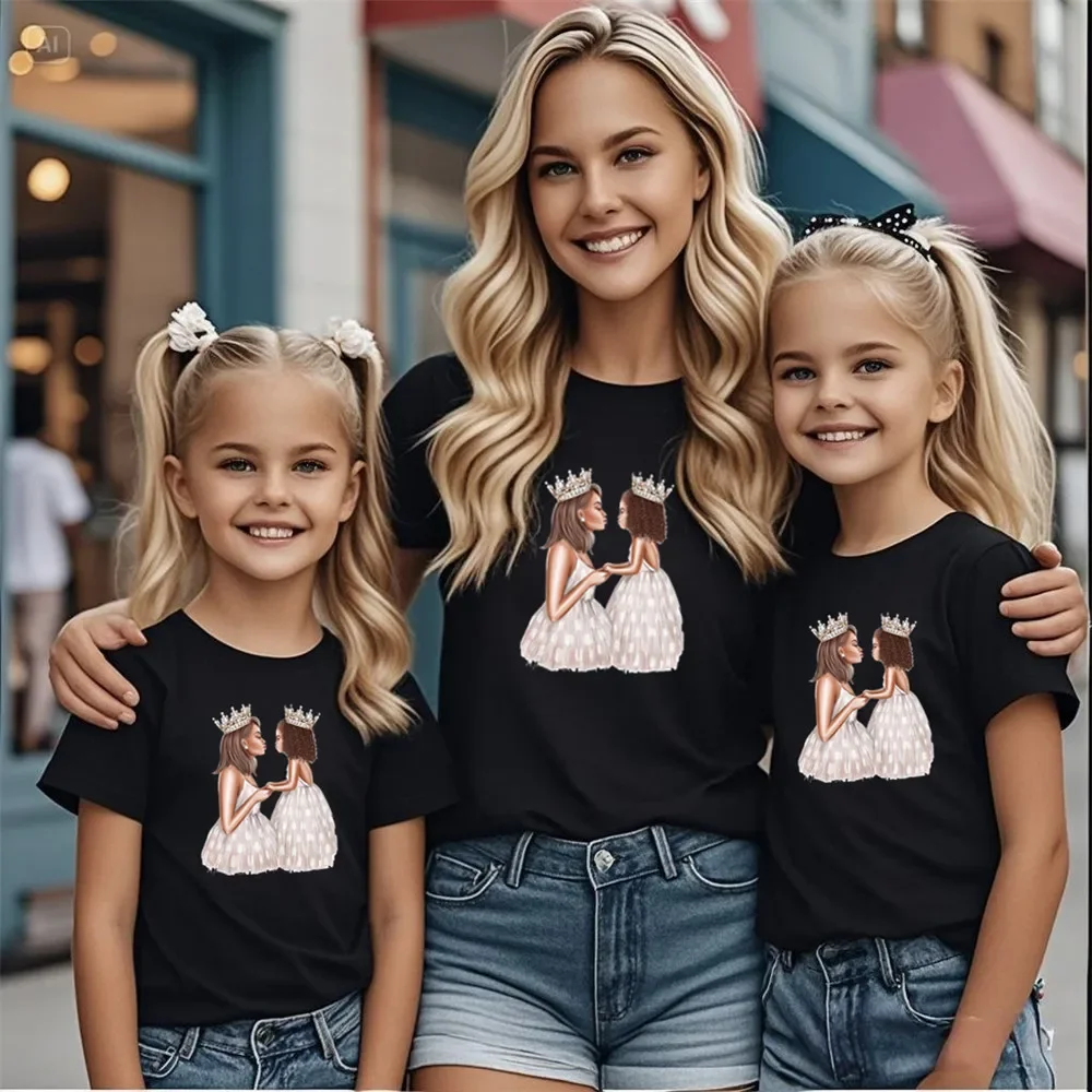 Mother Kids T-shirts Girls Summer New Super Mom Clothes Baby T Shirts Children Cute Short Sleeve Clothing Graphic T-shirt Tee
Mother Kids T-shirts Girls Summer New Super Mom Clothes Baby T Shirts Children Cute Short Sleeve Clothing Graphic T-shirt Tee