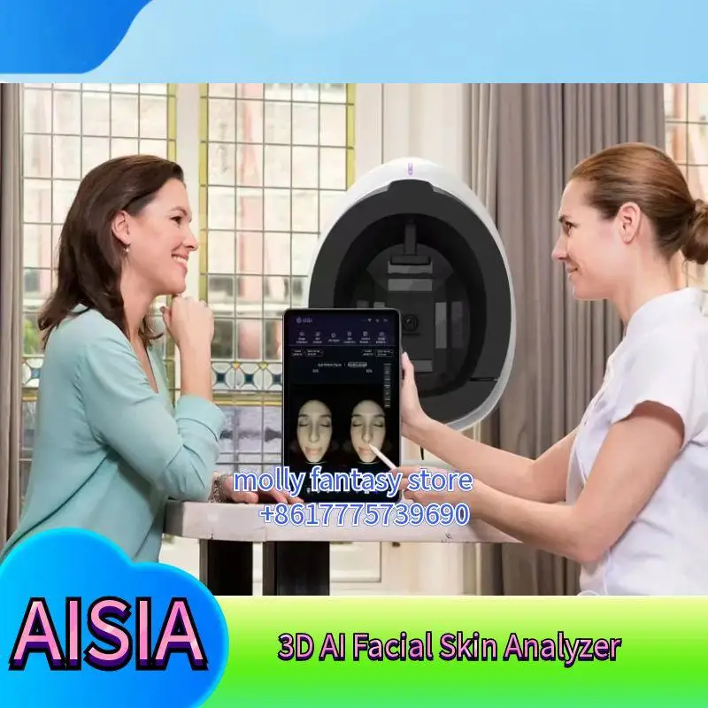 AISIA Q1 3D AI Facial Skin Analyzer Detection Skin Problem Diagnosis 8 Spectrum Professional Analysis Beauty Salon Equipment
AISIA Q1 3D AI Facial Skin Analyzer Detection Skin Problem Diagnosis 8 Spectrum Professional Analysis Beauty Salon Equipment