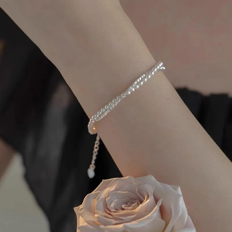 Broken Silver Pearl Bracelets for Women 2026 New Style Elegant Delicate Light Luxury Niche Bestie Hand Jewelry Gifts
Broken Silver Pearl Bracelets for Women 2026 New Style Elegant Delicate Light Luxury Niche Bestie Hand Jewelry Gifts
