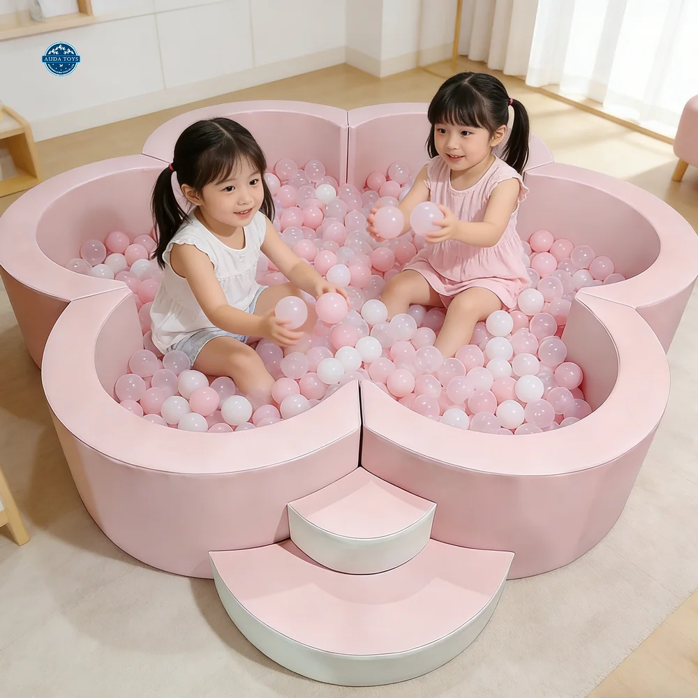 Commercial Pink Large Soft Play Indoor Playground Toddler Flower Ball Pit For Indoor Amusement Park
Commercial Pink Large Soft Play Indoor Playground Toddler Flower Ball Pit For Indoor Amusement Park