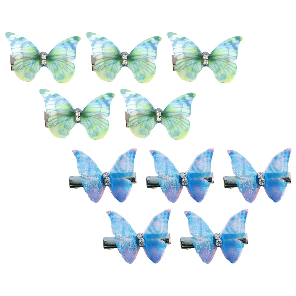 10Pcs Butterfly Hair Clips Delicate Stylish Hairpin Accessories for Girls Women Fashion Hair Clips Wedding Party Gift
10Pcs Butterfly Hair Clips Delicate Stylish Hairpin Accessories for Girls Women Fashion Hair Clips Wedding Party Gift