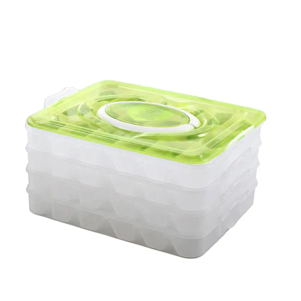 Easy to Carry Container Dumpling Organizer Large Capacity Box Non-toxic Storage
Easy to Carry Container Dumpling Organizer Large Capacity Box Non-toxic Storage