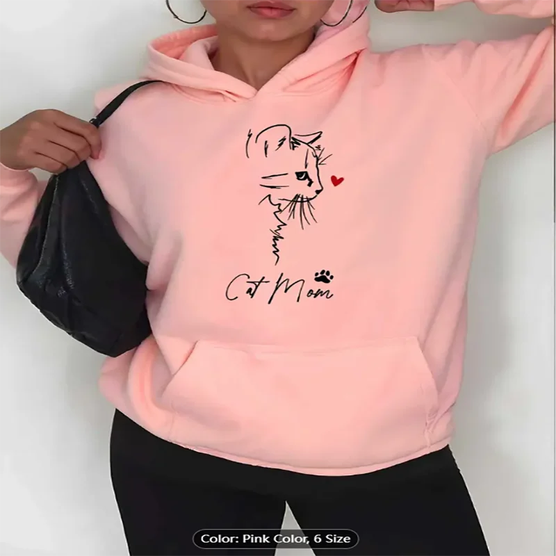 Cozy Fleece Hoodie for Women Go Away Im Introverted Cat Graphic Casual Pullover Pockets All Season Comfort Casual Wear Hoodie
Cozy Fleece Hoodie for Women Go Away Im Introverted Cat Graphic Casual Pullover Pockets All Season Comfort Casual Wear Hoodie
