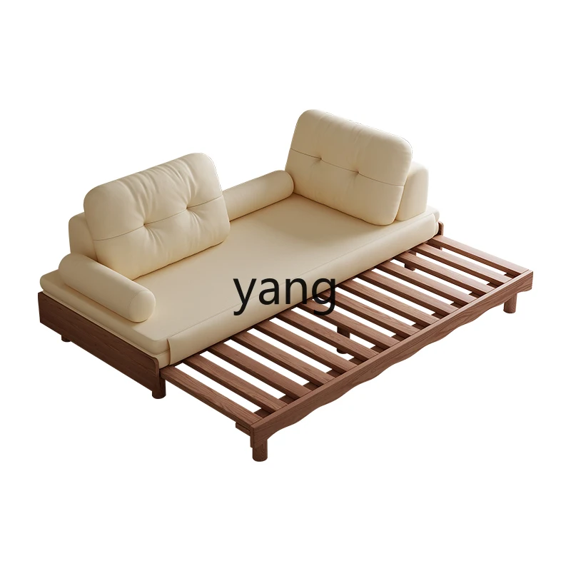 LTT solid wood sofa bed living room sitting and sleeping simple modern small apartment double sofa dual-purpose bed
LTT solid wood sofa bed living room sitting and sleeping simple modern small apartment double sofa dual-purpose bed