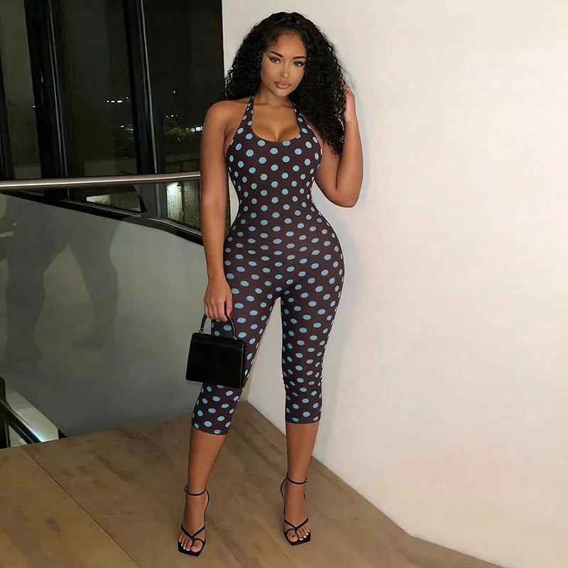 Женский модный комбинезон с принтом в горошек, на шнуровке, с открытой спиной, длиной до икр, облегающий, с U-образным вырезом, без рукавов, повседневный, в уличном стиле
Женский модный комбинезон с принтом в горошек, на шнуровке, с открытой спиной, длиной до икр, облегающий, с U-образным вырезом, без рукавов, повседневный, в уличном стиле