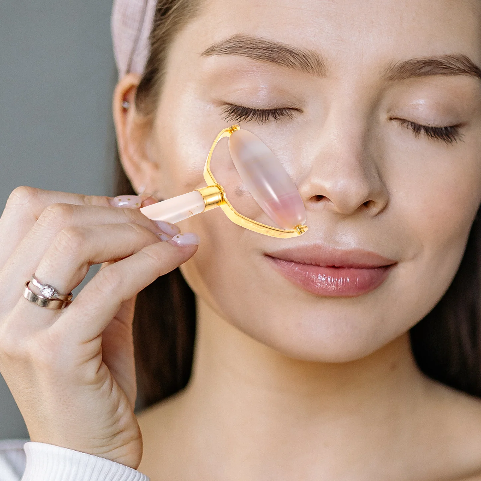 2Pcs Jade Massage Rollers Face Eye Body Skin Care Roller Facial Massager Portable Skin Care Tools Face Roller Jade Rollers 
2Pcs Jade Massage Rollers Face Eye Body Skin Care Roller Facial Massager Portable Skin Care Tools Face Roller Jade Rollers