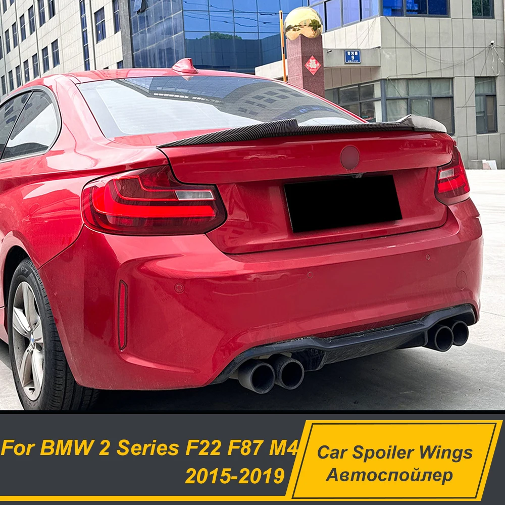 Для BMW 2 серии F22 F87 M4 2015-2019 задняя крышка багажника автомобильный спойлер крыло ABS пластик глянцевый черный карбон внешние аксессуары Запчасти
Для BMW 2 серии F22 F87 M4 2015-2019 задняя крышка багажника автомобильный спойлер крыло ABS пластик глянцевый черный карбон внешние аксессуары Запчасти