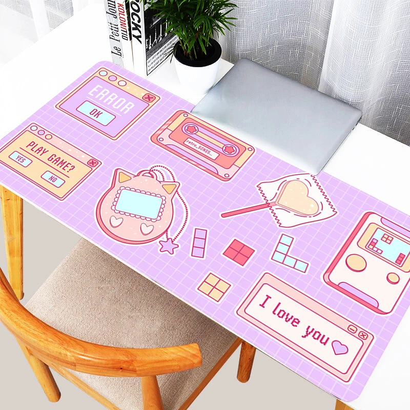 Gaming Mouse Pad PC Cushions Non-slip Table Carpet Laptop Retro Steam Wave Pink Mousepad Kawaii Gamepad Desk Gadget Mouse Mat
Gaming Mouse Pad PC Cushions Non-slip Table Carpet Laptop Retro Steam Wave Pink Mousepad Kawaii Gamepad Desk Gadget Mouse Mat