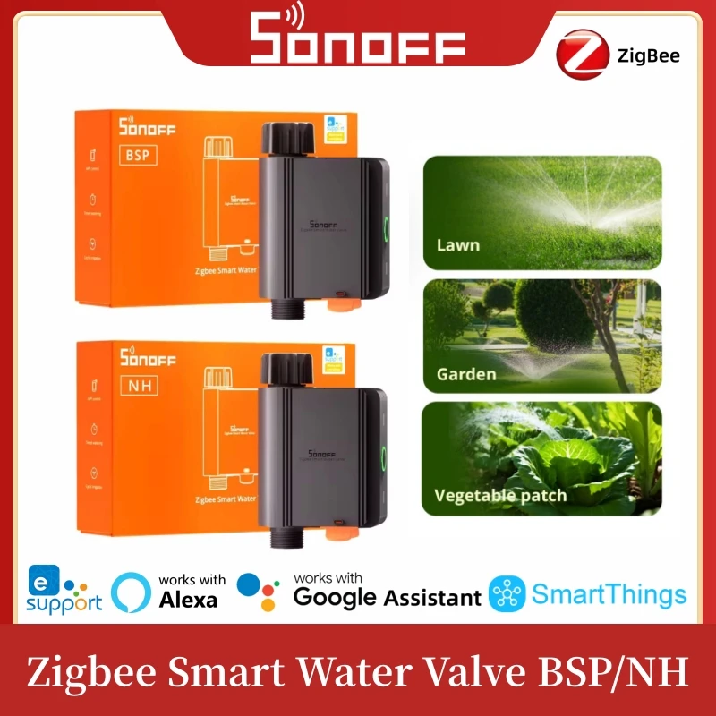 SONOFF SWV Zigbee 3,0 умный водяной клапан IP55 спринклерный контроллер умный дом автоматическое орошение работает с Ewelink Alexa Google
SONOFF SWV Zigbee 3,0 умный водяной клапан IP55 спринклерный контроллер умный дом автоматическое орошение работает с Ewelink Alexa Google