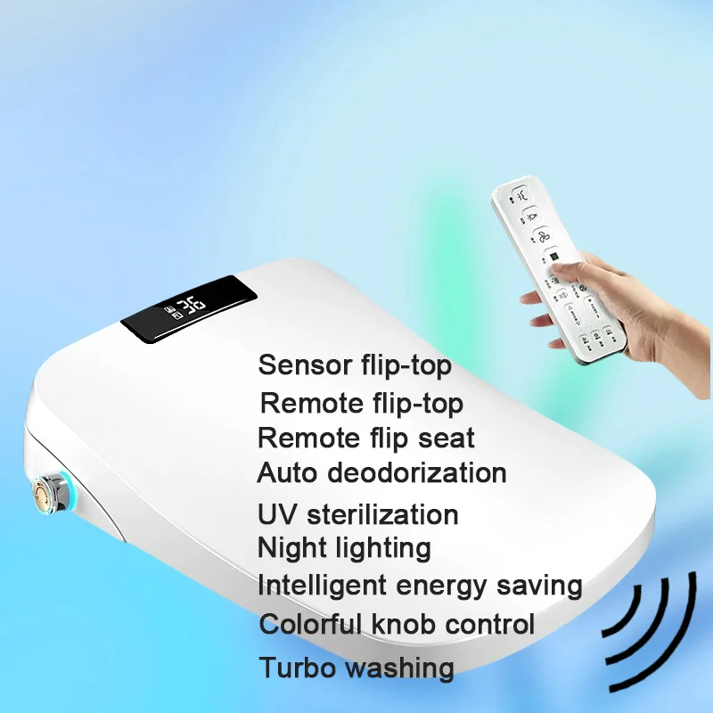 WETIPS Sq Auto Open Bidet Toilet Seat Abattant Wc Japonais Tapa Inodoro Inteligente Electric Bidet Japanese Smart Toilet Lid
WETIPS Sq Auto Open Bidet Toilet Seat Abattant Wc Japonais Tapa Inodoro Inteligente Electric Bidet Japanese Smart Toilet Lid