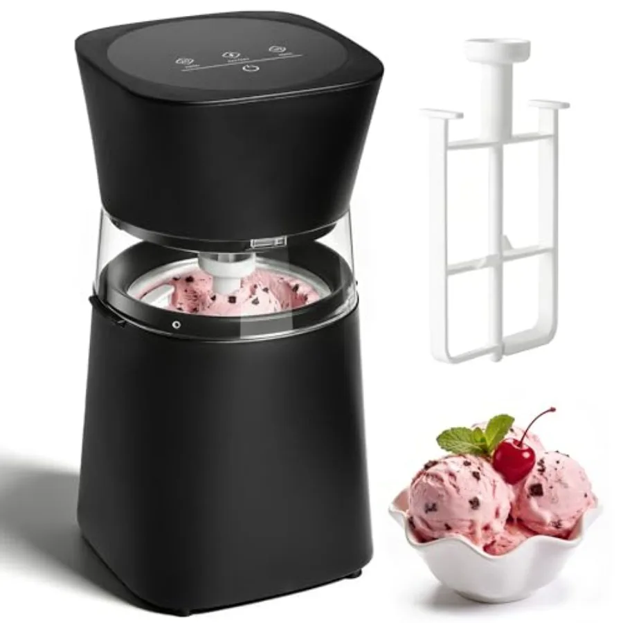 Ice Cream Maker Machine, Premium Electric Ice Cream Mini Maker Machine for Gelato, Sorbet and Frozen Yogurt - Low-Noise Operati
Ice Cream Maker Machine, Premium Electric Ice Cream Mini Maker Machine for Gelato, Sorbet and Frozen Yogurt - Low-Noise Operati