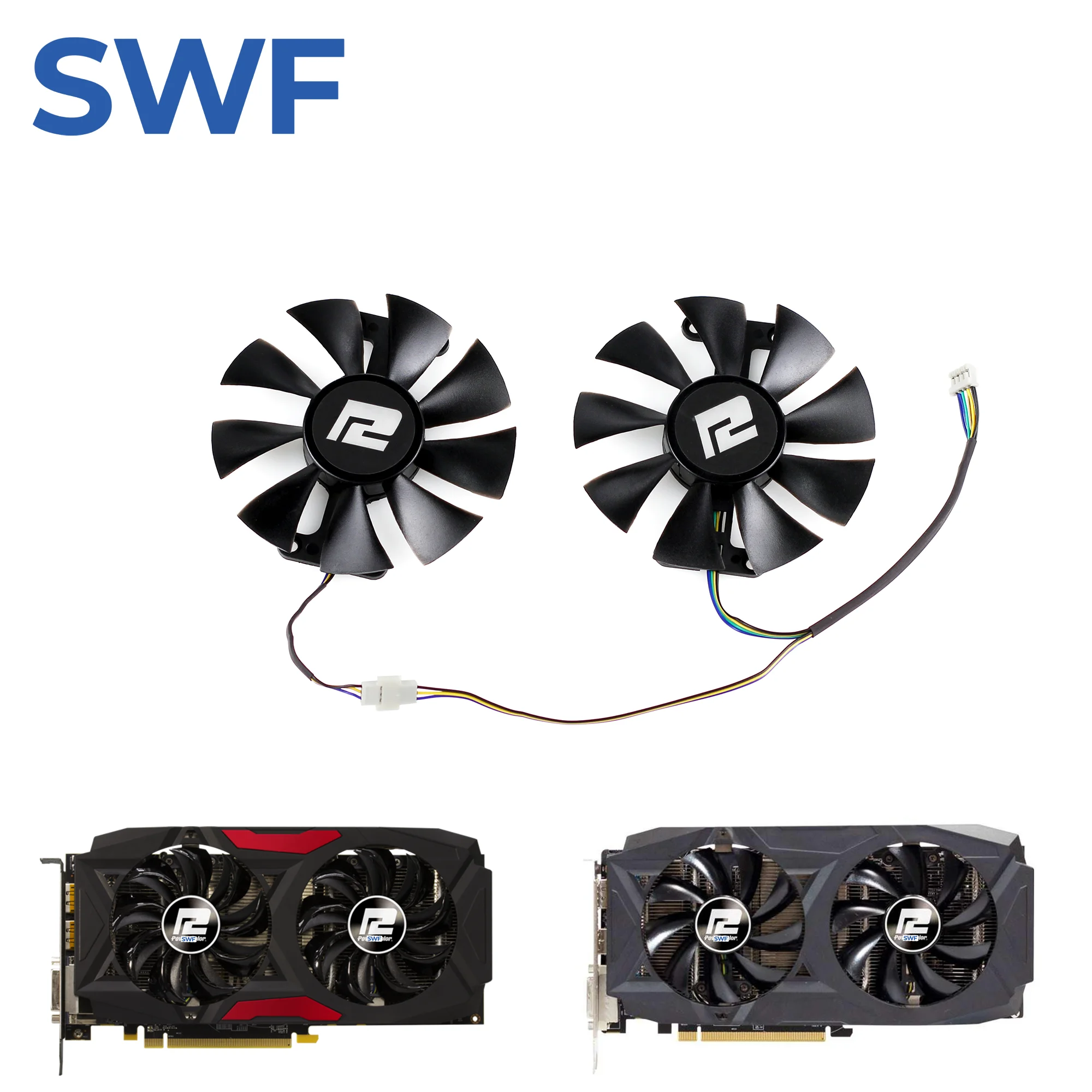 85MM GA91S2U RX 580 Cooling Fan Replacement For Powercolor Red Devil Radeon RX 470 480 580 Graphics Card Cooler Fan
85MM GA91S2U RX 580 Cooling Fan Replacement For Powercolor Red Devil Radeon RX 470 480 580 Graphics Card Cooler Fan