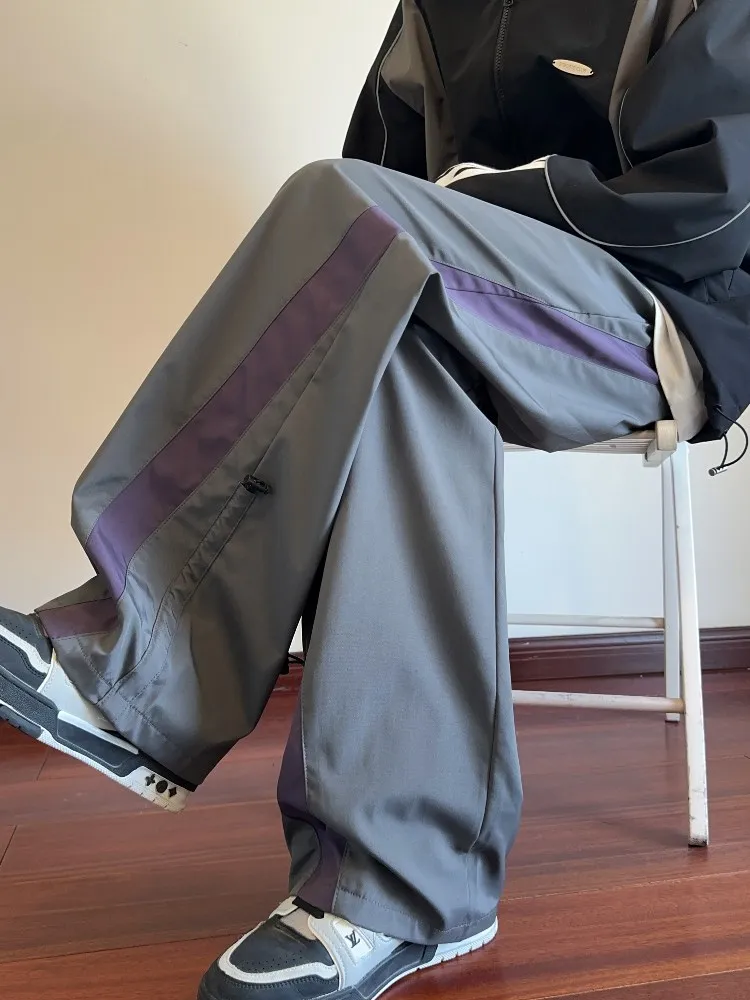 Men's Casual Pants Waterproof Windproof Mountain Climbing Paratrooper Pants Striped Patchwork Loose Fit Spring Autumn Leisure...
Men's Casual Pants Waterproof Windproof Mountain Climbing Paratrooper Pants Striped Patchwork Loose Fit Spring Autumn Leisure...