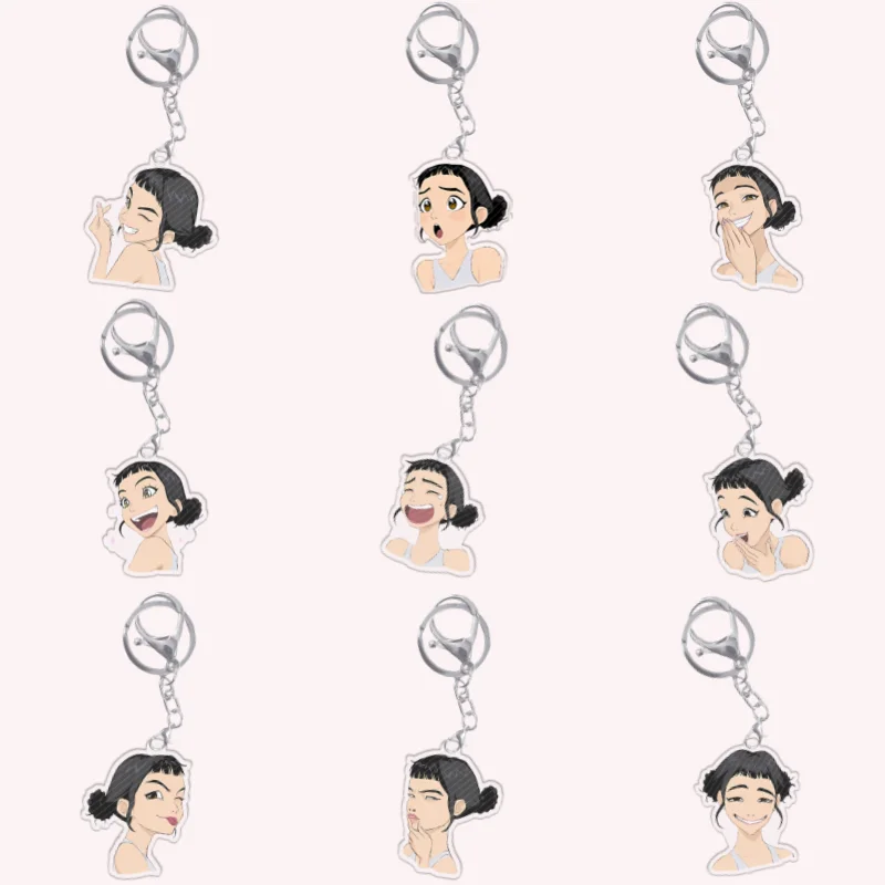 Kpop Demon Hunters Acrylic Keychain Zoey Funny Emoticon Collection Cartoon Anime Characters Gifts Interesting Pendant Decoration
Kpop Demon Hunters Acrylic Keychain Zoey Funny Emoticon Collection Cartoon Anime Characters Gifts Interesting Pendant Decoration
