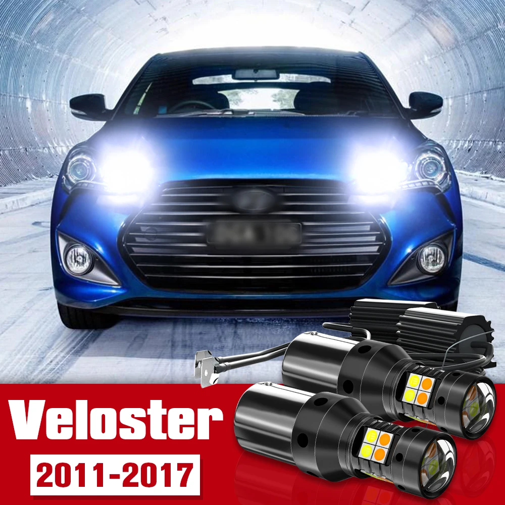 2pcs LED Accessories Dual Mode Turn Signal+Daytime Running Light DRL For Hyundai Veloster 2011-2017 2012 2013 2014 2015 2016
2pcs LED Accessories Dual Mode Turn Signal+Daytime Running Light DRL For Hyundai Veloster 2011-2017 2012 2013 2014 2015 2016