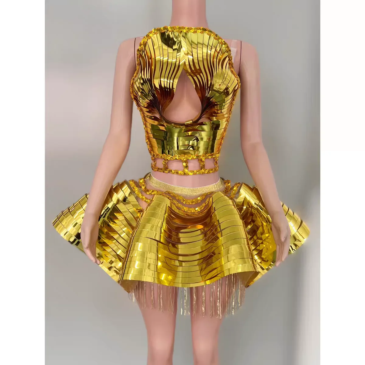 European and American Sexy Tassel Split Set Nightclub DJ Bar Female Singer Dance Team Stage Performance Dress Party Theme Show
European and American Sexy Tassel Split Set Nightclub DJ Bar Female Singer Dance Team Stage Performance Dress Party Theme Show