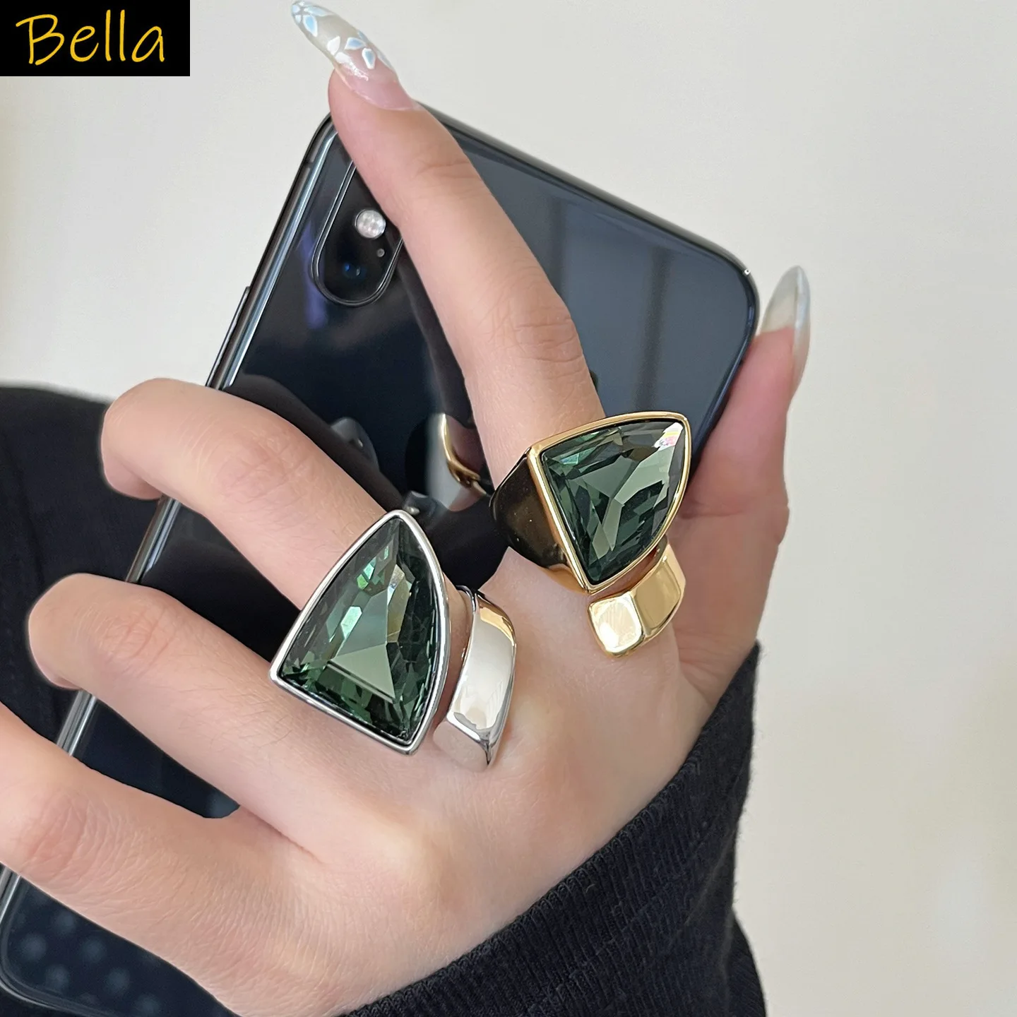 opening ring for women metal artificial gemstone ring gold silver color jewelry
opening ring for women metal artificial gemstone ring gold silver color jewelry