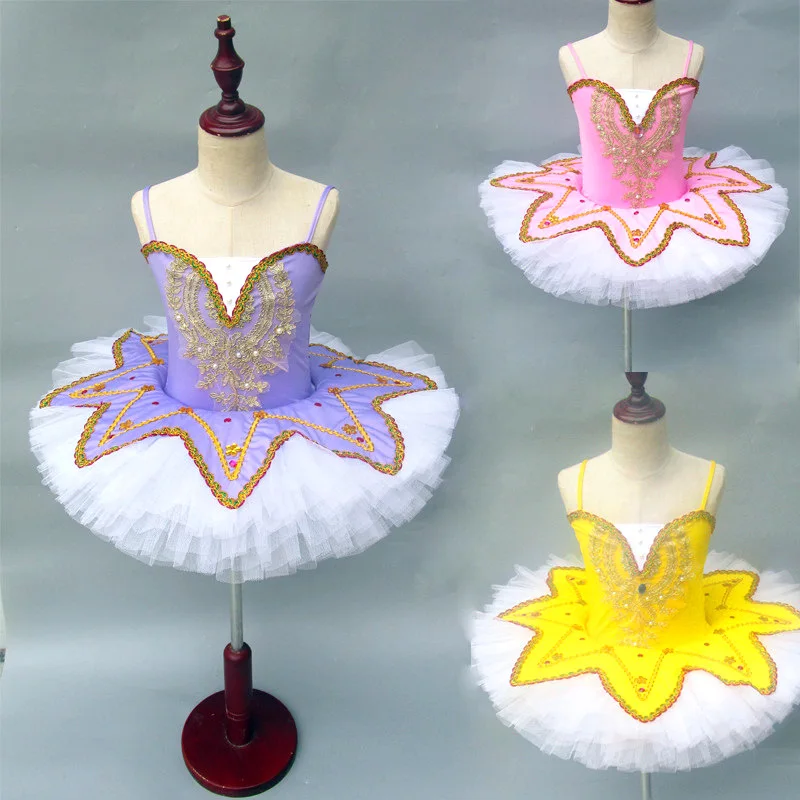 New Ballet Dress Little Swan Dance Dress Girls Suspender TUTU Skirt Princess Practice Suit
New Ballet Dress Little Swan Dance Dress Girls Suspender TUTU Skirt Princess Practice Suit