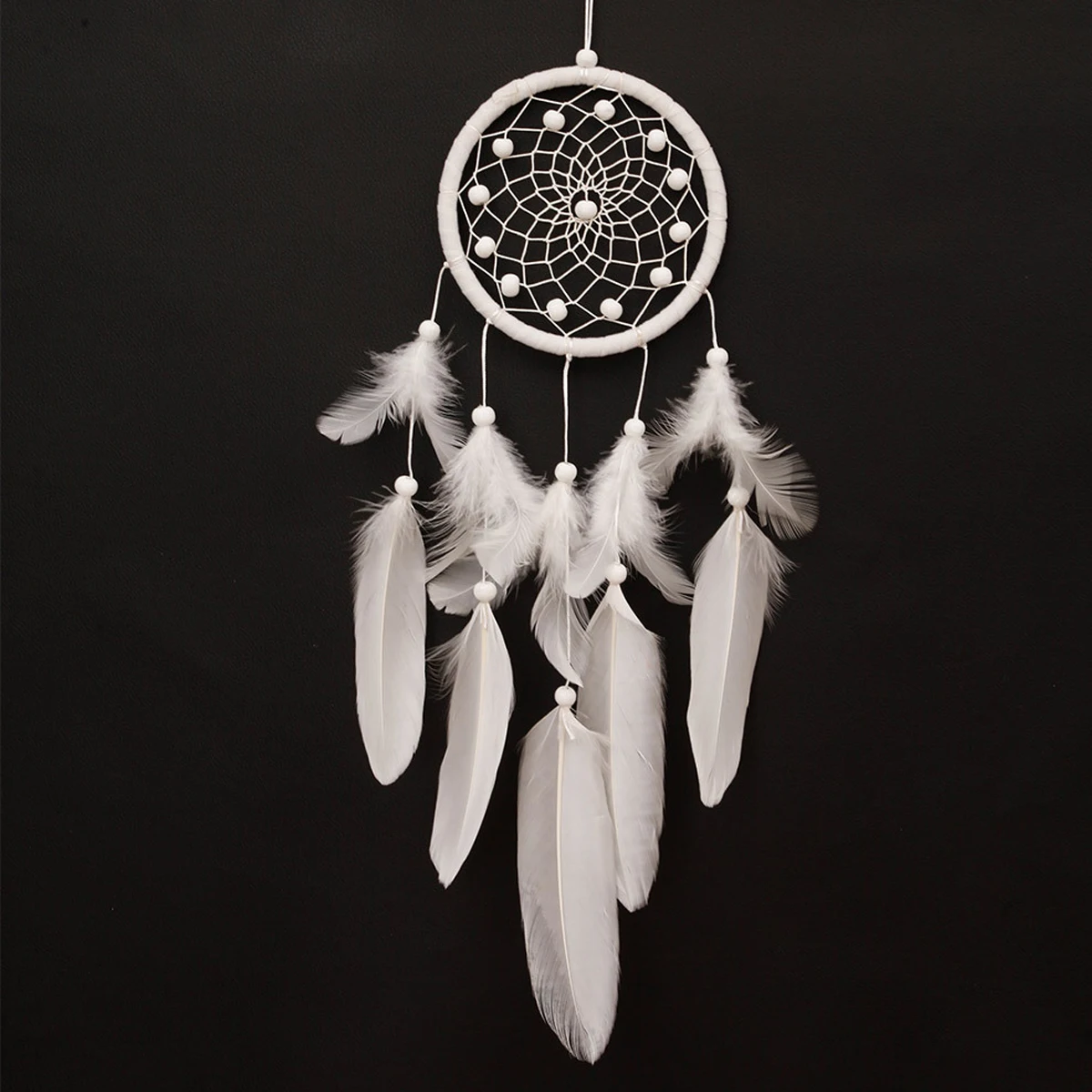 1 Pcs Handmade Silver Bead Dream Catcher Wind Chimes Pure White Feather Wind Chimes Dreamcatcher Wall Bedroom Pendant Decoration
1 Pcs Handmade Silver Bead Dream Catcher Wind Chimes Pure White Feather Wind Chimes Dreamcatcher Wall Bedroom Pendant Decoration