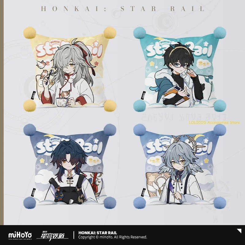 Anime Honkai Star Rail Official miHoYo Original Authentic NSSS Series Pillowcase Dan Heng Sunday Jing Yuan Blade Cosplay
Anime Honkai Star Rail Official miHoYo Original Authentic NSSS Series Pillowcase Dan Heng Sunday Jing Yuan Blade Cosplay