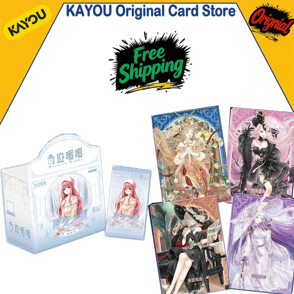 Genuine KAYOU Genuine KAYOU Love Nikki: Shining Star Series 3, Inspiration Pack, QSR Note Cards TCG Collection Cards Toys Gifts
Genuine KAYOU Genuine KAYOU Love Nikki: Shining Star Series 3, Inspiration Pack, QSR Note Cards TCG Collection Cards Toys Gifts