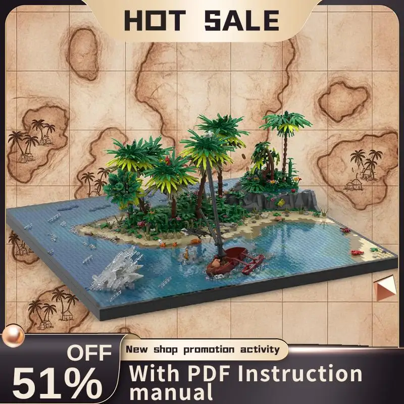 New 5586Pcs Moc European Medieval Pirates Series Tropical Paradise Model Diy Creative Ideas Toys Birthday Gift Building Blocks
New 5586Pcs Moc European Medieval Pirates Series Tropical Paradise Model Diy Creative Ideas Toys Birthday Gift Building Blocks