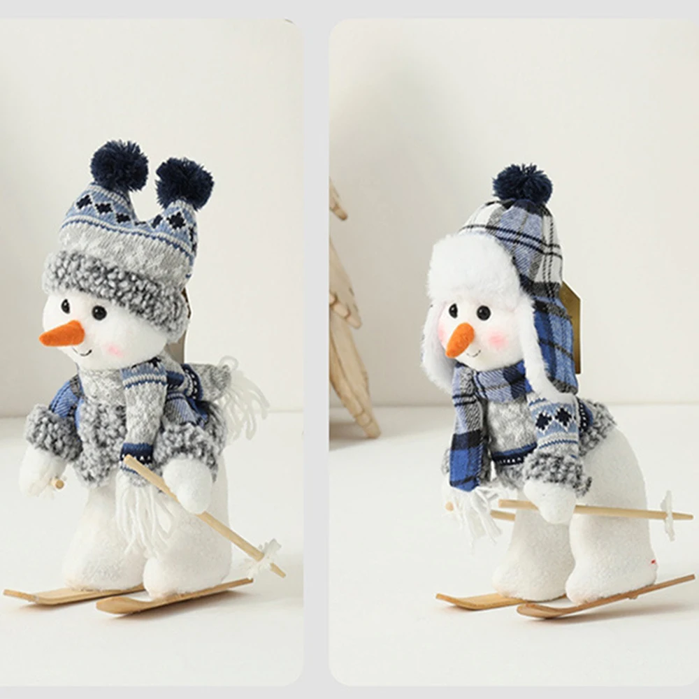Skiing Snowman Dolls Figure Ornament Home Decor Items for Living Room Bedroom Desktop Office Christmas Gifts for Children Toys
Skiing Snowman Dolls Figure Ornament Home Decor Items for Living Room Bedroom Desktop Office Christmas Gifts for Children Toys