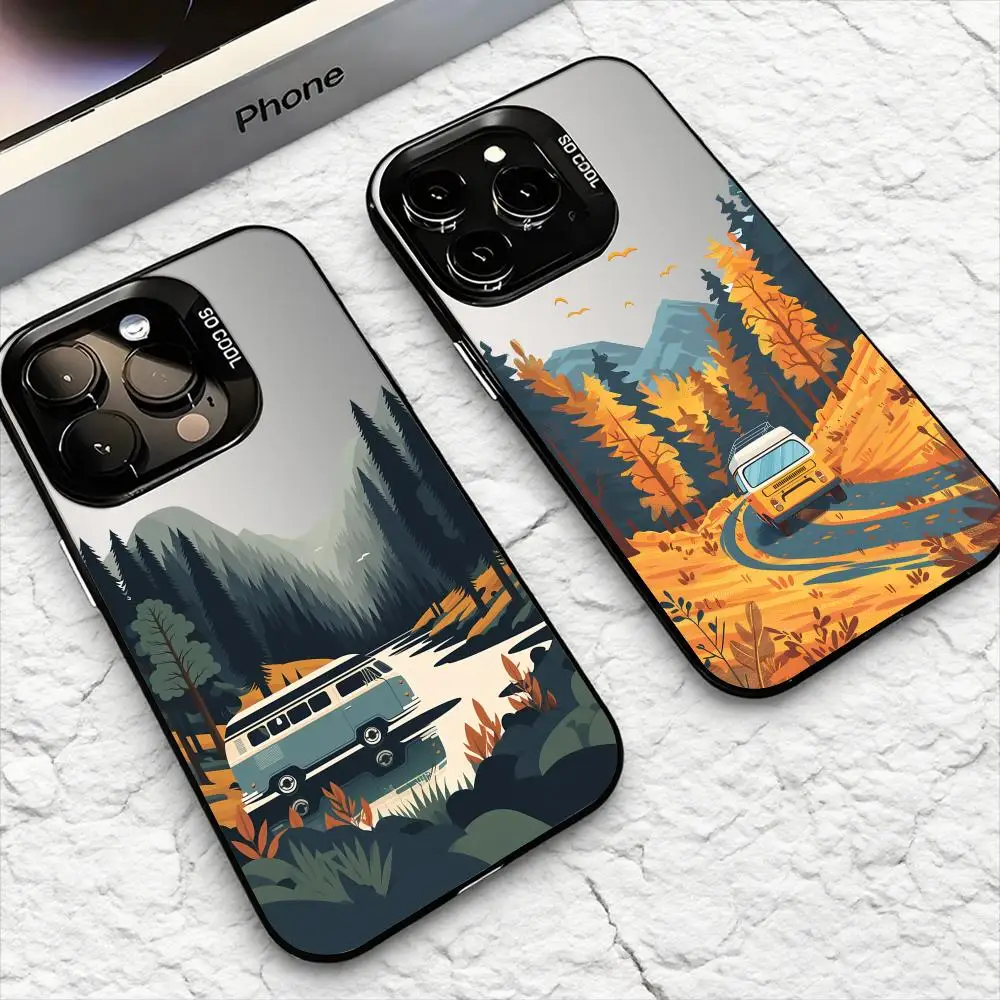 Forest Landscape Travel Recreational Vehicle Phone Case For iPhone 17 16 15 14 13 12 11 Pro Max Air Matte Laser Aurora Shockproo
Forest Landscape Travel Recreational Vehicle Phone Case For iPhone 17 16 15 14 13 12 11 Pro Max Air Matte Laser Aurora Shockproo