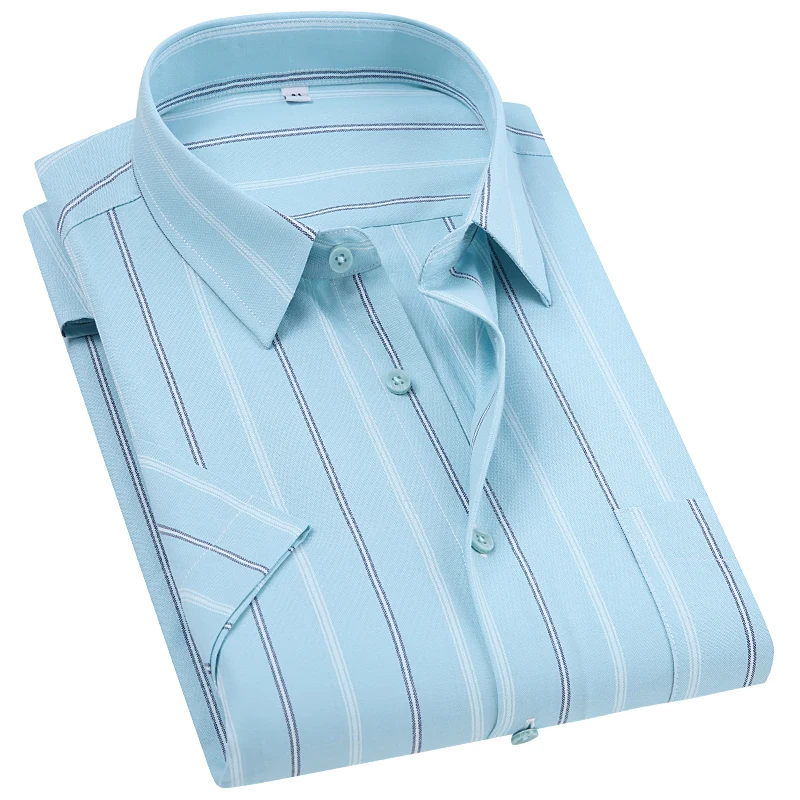 New Men's Plaid Shirt 100% Pure Cotton Oxford Short Sleeves Spring Casual Daily Dress Shirts Button-down Big 5XL 6XL 7XL
New Men's Plaid Shirt 100% Pure Cotton Oxford Short Sleeves Spring Casual Daily Dress Shirts Button-down Big 5XL 6XL 7XL