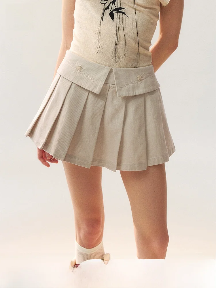 Genetic Starry Half Skirt Women's New 2026 Embroidered Milk Tea Gauze Pleated Skirt Cotton mid Waist A-Line Skirt
Genetic Starry Half Skirt Women's New 2026 Embroidered Milk Tea Gauze Pleated Skirt Cotton mid Waist A-Line Skirt