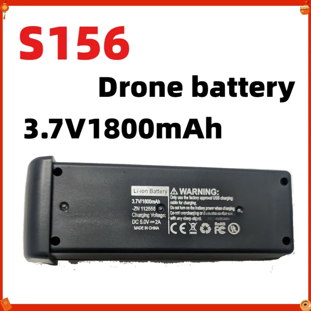 S156 3.7V 1800mAh Lipo Rechargeable Battery For S156 Drone Large Capacity Batttery
S156 3.7V 1800mAh Lipo Rechargeable Battery For S156 Drone Large Capacity Batttery