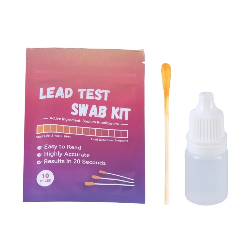 Test Test Swabs Sensitive Rapid Home Testing Swabs for Paint Metal Dishes 30Seconds Result Dropship 
Test Test Swabs Sensitive Rapid Home Testing Swabs for Paint Metal Dishes 30Seconds Result Dropship