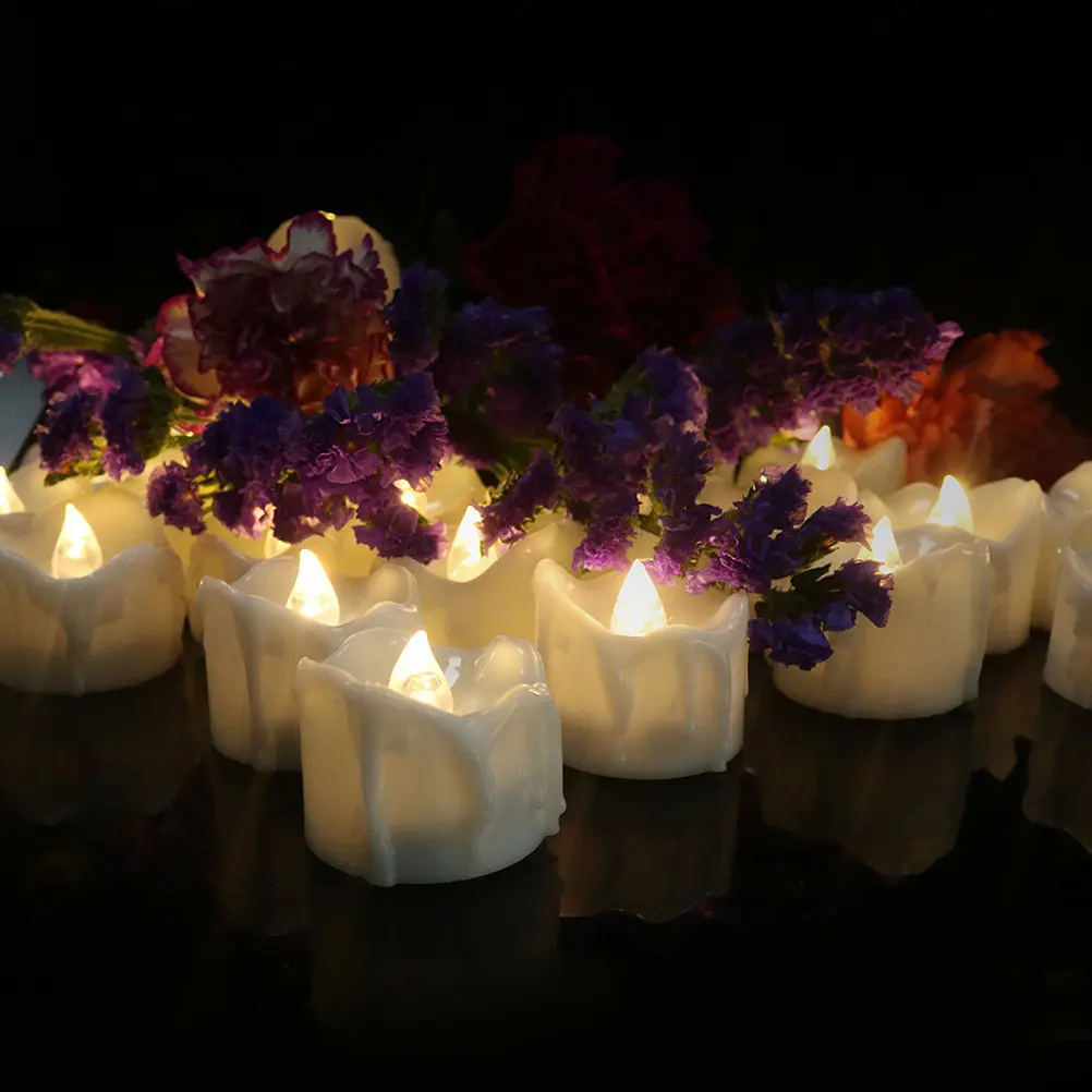 12Pcs LED Electronic Flameless Safe Smoke-Free Decorative Lights for Wedding Valentine's Day Christmas
12Pcs LED Electronic Flameless Safe Smoke-Free Decorative Lights for Wedding Valentine's Day Christmas