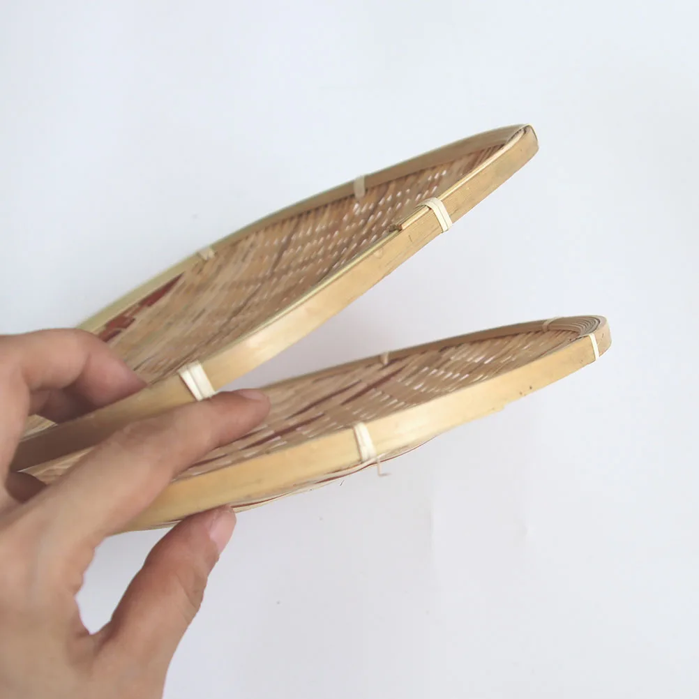 2 Pcs Bamboo Tray Eco Friendly Fruit Vegetable Snack Towel Magazine Kitchen Storage Home Decor Simple Rustic
2 Pcs Bamboo Tray Eco Friendly Fruit Vegetable Snack Towel Magazine Kitchen Storage Home Decor Simple Rustic