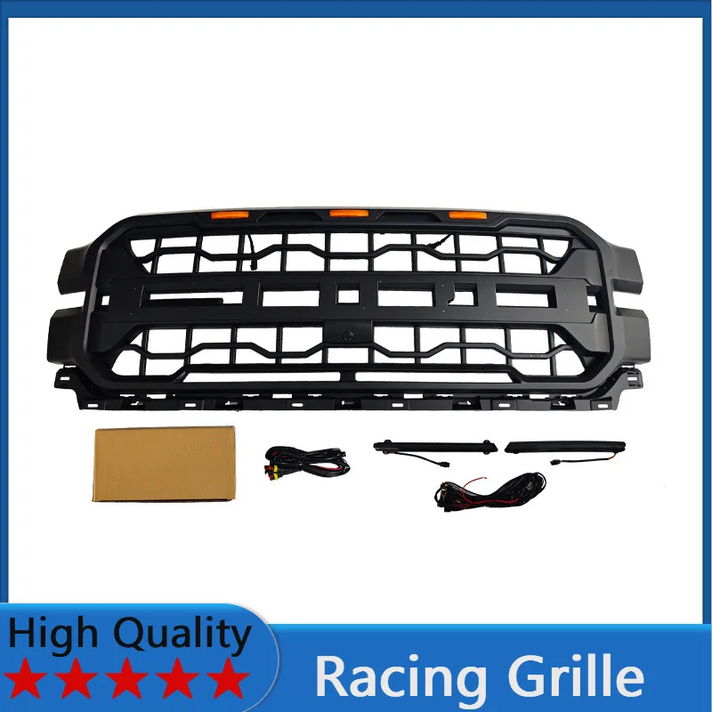 For Ford F150 2024-2025 Raptor Style Front Grille Grill ABS Material Direct Replacement Body Kit Accessories
For Ford F150 2024-2025 Raptor Style Front Grille Grill ABS Material Direct Replacement Body Kit Accessories