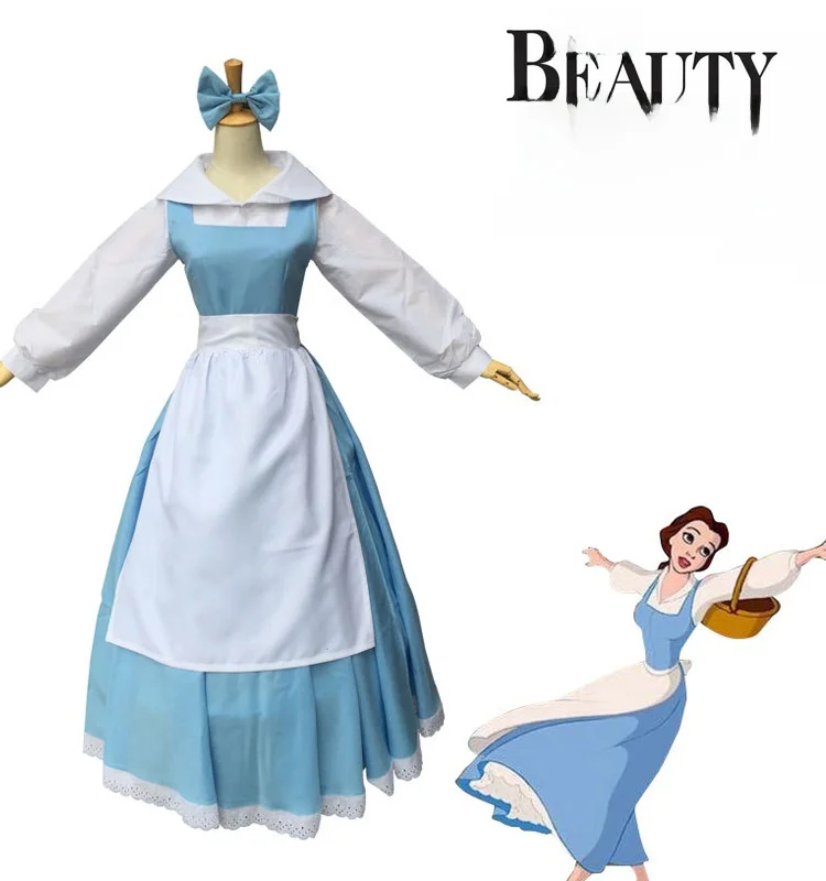 Взрослый Beau And the Beast Belle Юбка принцессы Костюм горничной Сценическое представление Хэллоуин Костюм Fem Cuser Faion
Взрослый Beau And the Beast Belle Юбка принцессы Костюм горничной Сценическое представление Хэллоуин Костюм Fem Cuser Faion