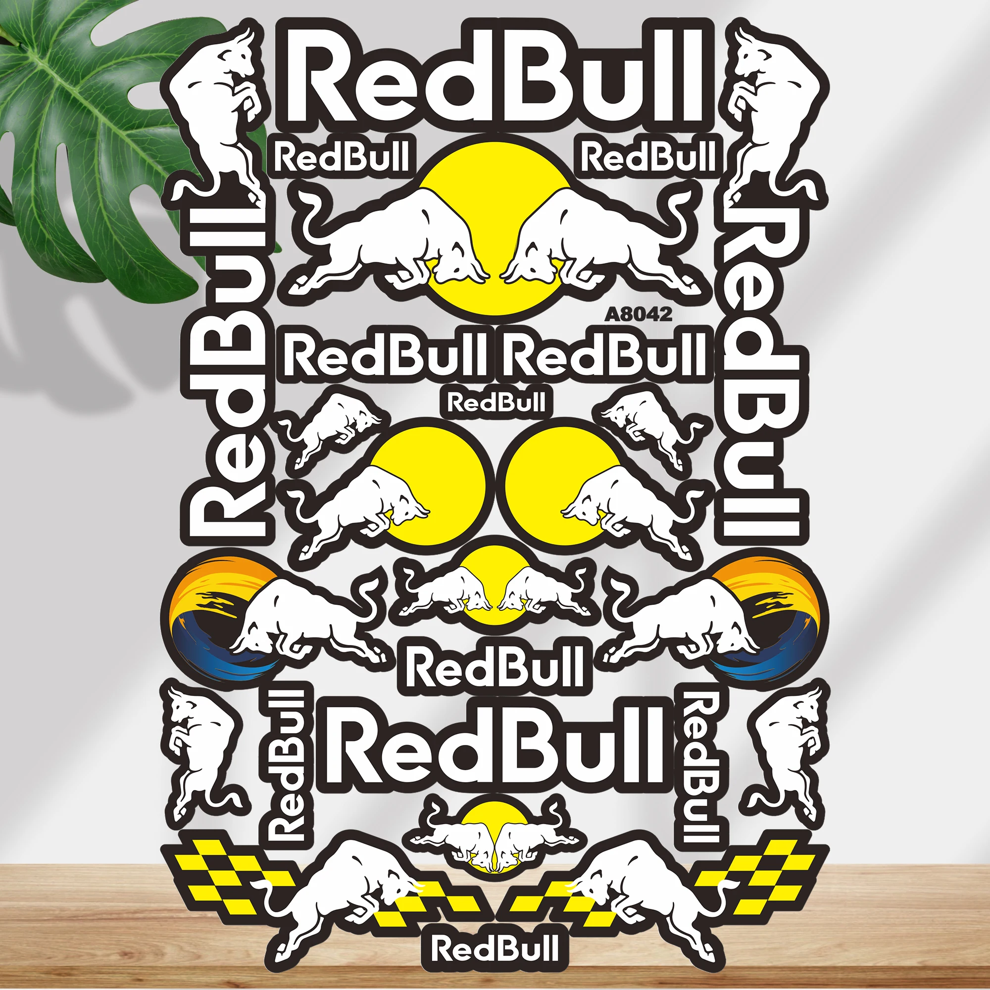 Белые светоотражающие наклейки с красным быком, наклейки на шлем, логотип
Белые светоотражающие наклейки с красным быком, наклейки на шлем, логотип