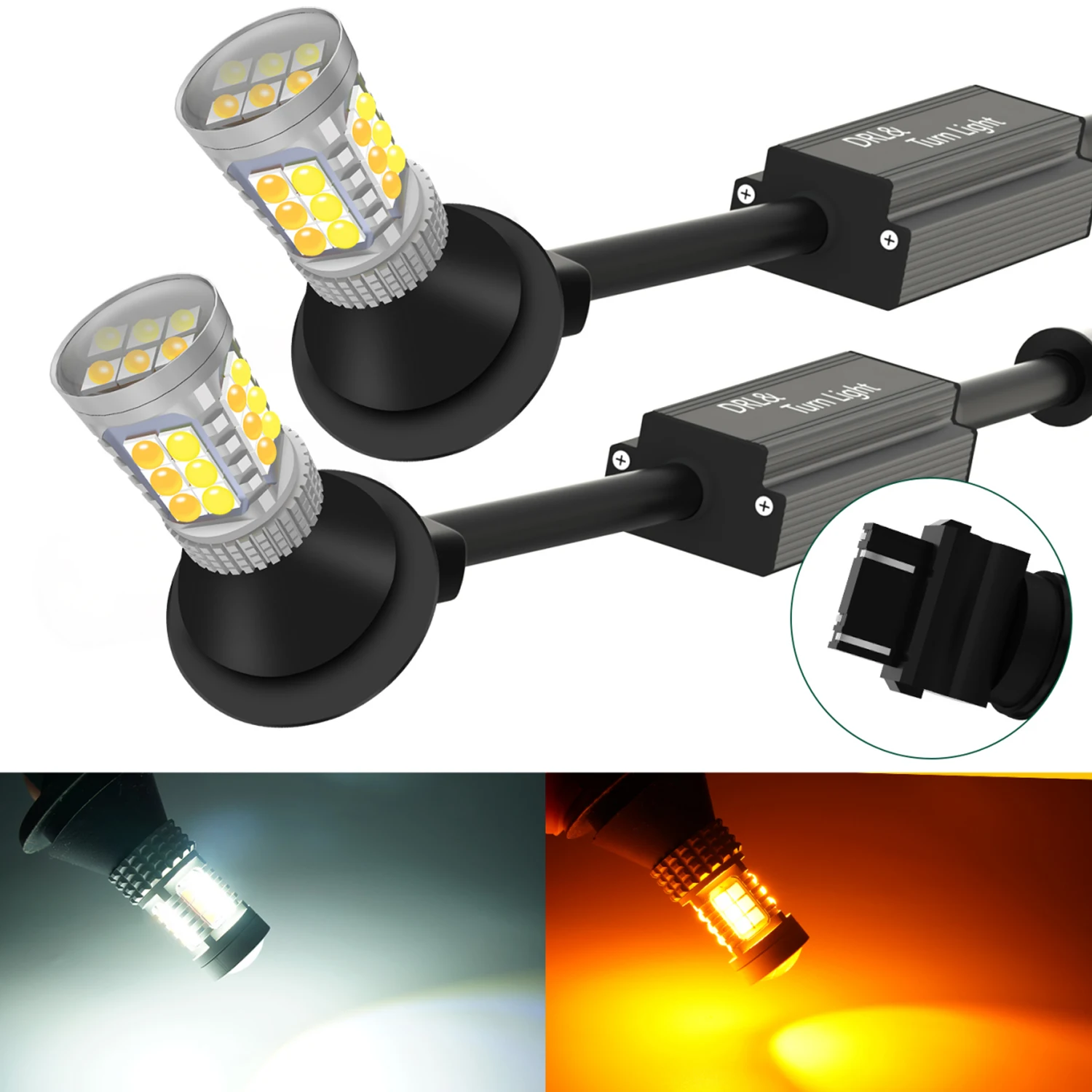 2pcs 1157 BAY15D 7443 3157 T25 LED Car Brake Lights CANBUS With Resistor Decoder Stoplight 12v Yellow White No Errors
2pcs 1157 BAY15D 7443 3157 T25 LED Car Brake Lights CANBUS With Resistor Decoder Stoplight 12v Yellow White No Errors
