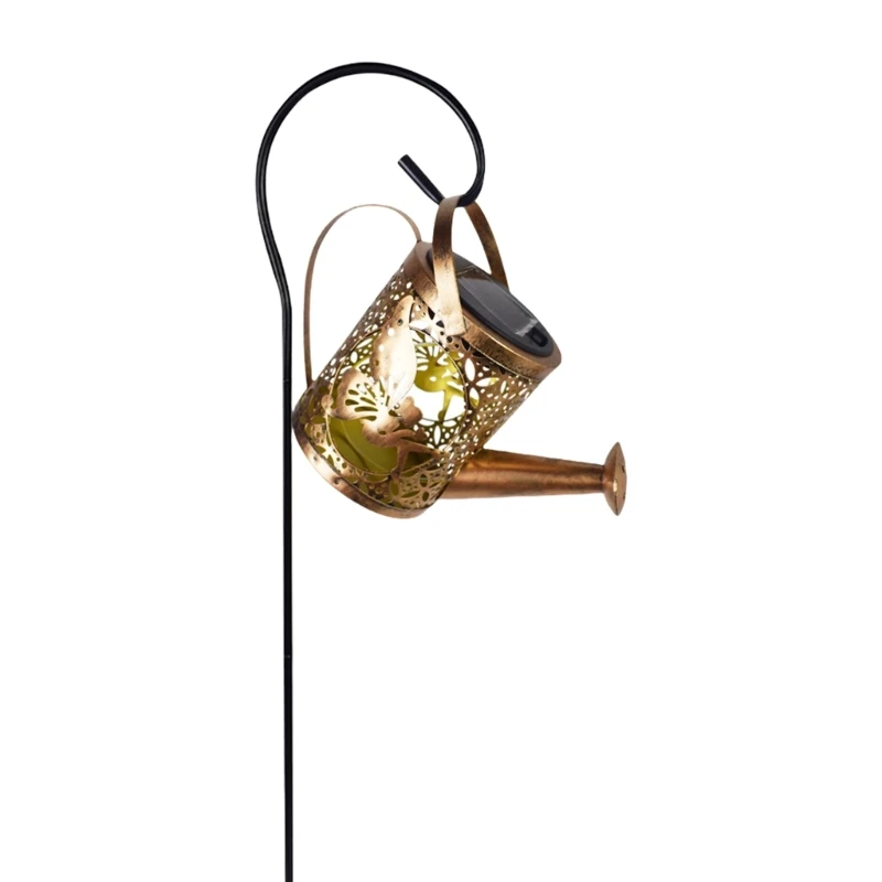 Solar Lighting Ground Plug Light Ornament Light IP65 Watering Can Solar Stake Light Iron Texture for Garden
Solar Lighting Ground Plug Light Ornament Light IP65 Watering Can Solar Stake Light Iron Texture for Garden