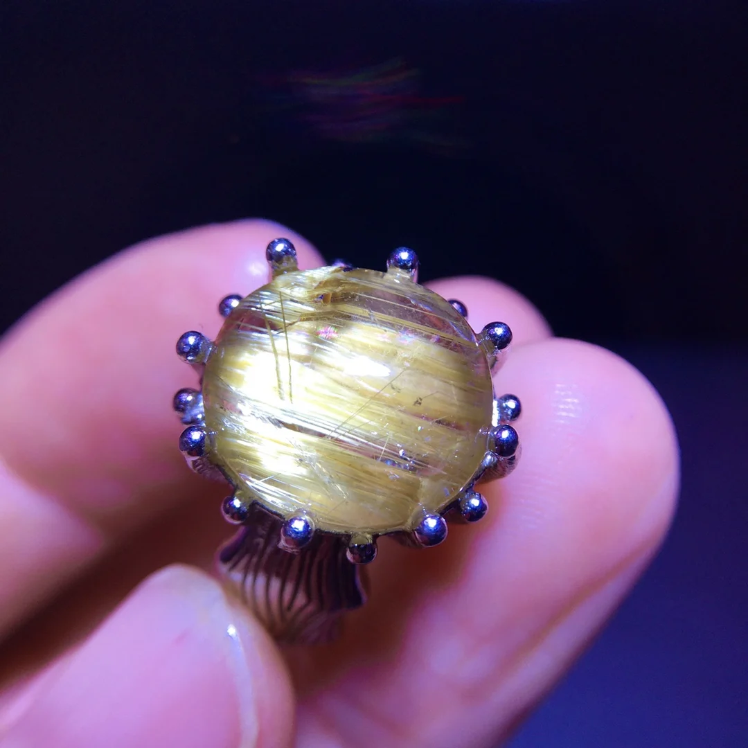 Natural Gold Rutilated Quartz Pendant Rutilated Quartz 17/12.8mm Men Women Brazil AAAAAAA
Natural Gold Rutilated Quartz Pendant Rutilated Quartz 17/12.8mm Men Women Brazil AAAAAAA