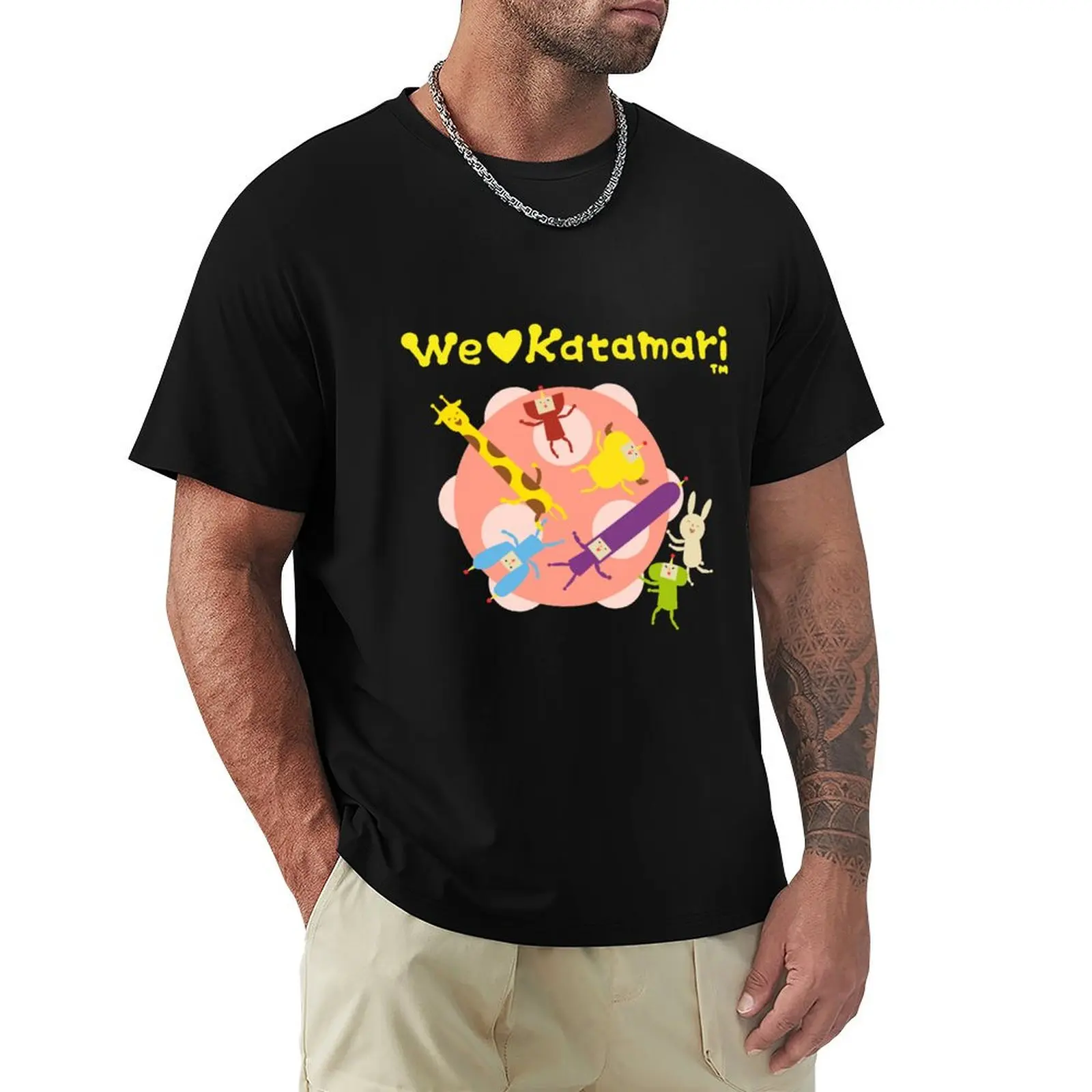 We Love Katamari T-Shirt Christmas Casual Short Sleeve Top
We Love Katamari T-Shirt Christmas Casual Short Sleeve Top
