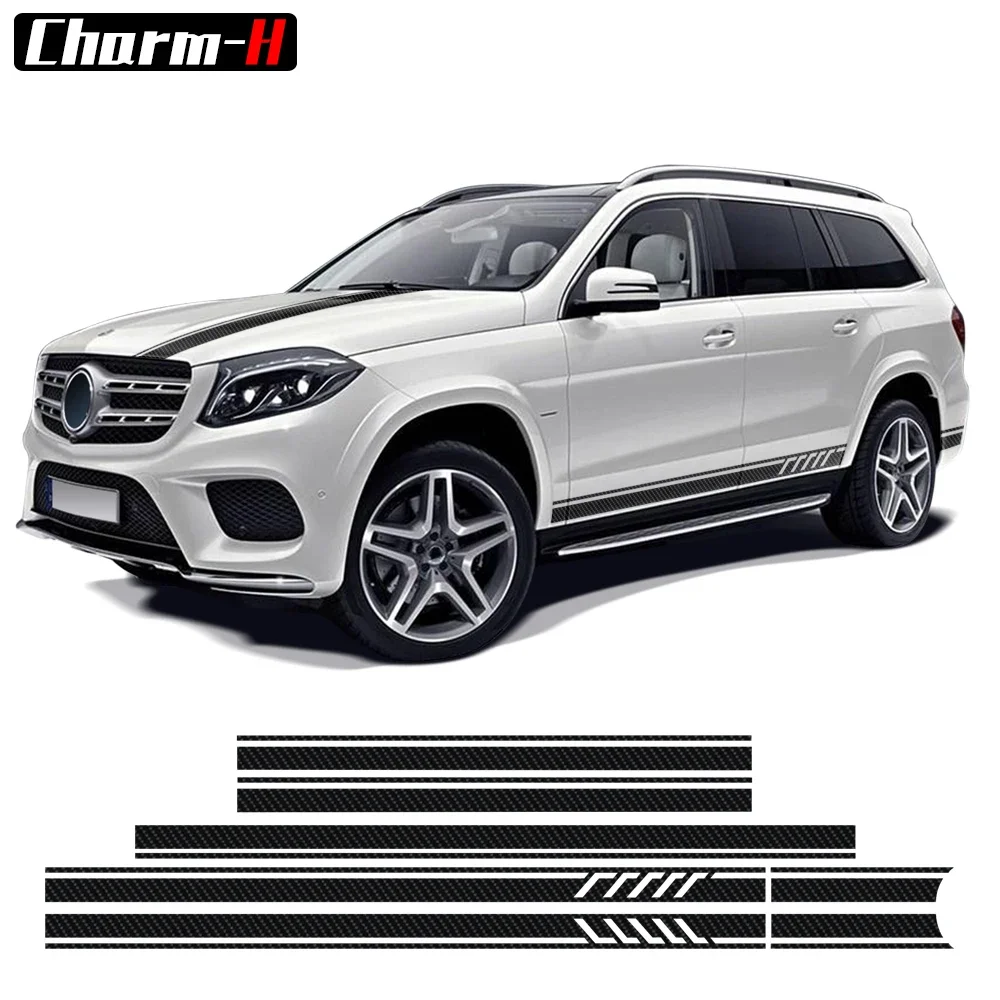 Edition 1 Style Stripes Car Door Side Skirt Sticker Bonnet Decal Kit For Mercedes Benz GLS Class X167 X166 Accessories
Edition 1 Style Stripes Car Door Side Skirt Sticker Bonnet Decal Kit For Mercedes Benz GLS Class X167 X166 Accessories