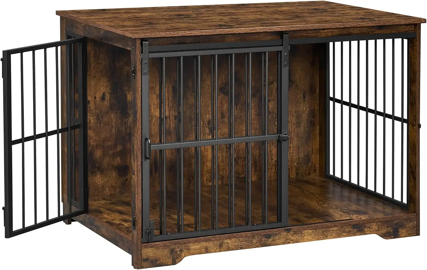 Dog Crate Furniture, 44.1" Double Door Crate with Barn Door, Kennel Indoor, End Side Table Wooden Crate for Small
Dog Crate Furniture, 44.1" Double Door Crate with Barn Door, Kennel Indoor, End Side Table Wooden Crate for Small
